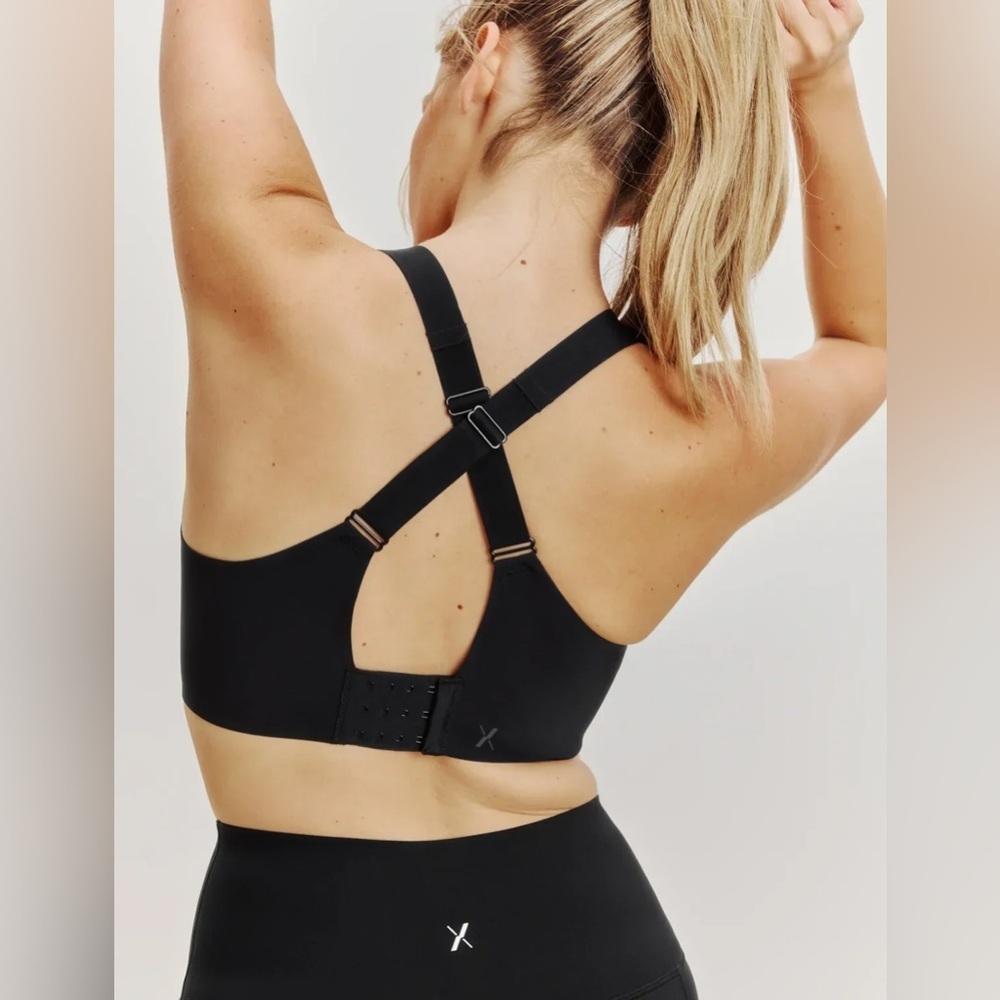 NWT Knix Catalyst Front Zip Sports Bra | Size 2 Green - Picture 3 of 11